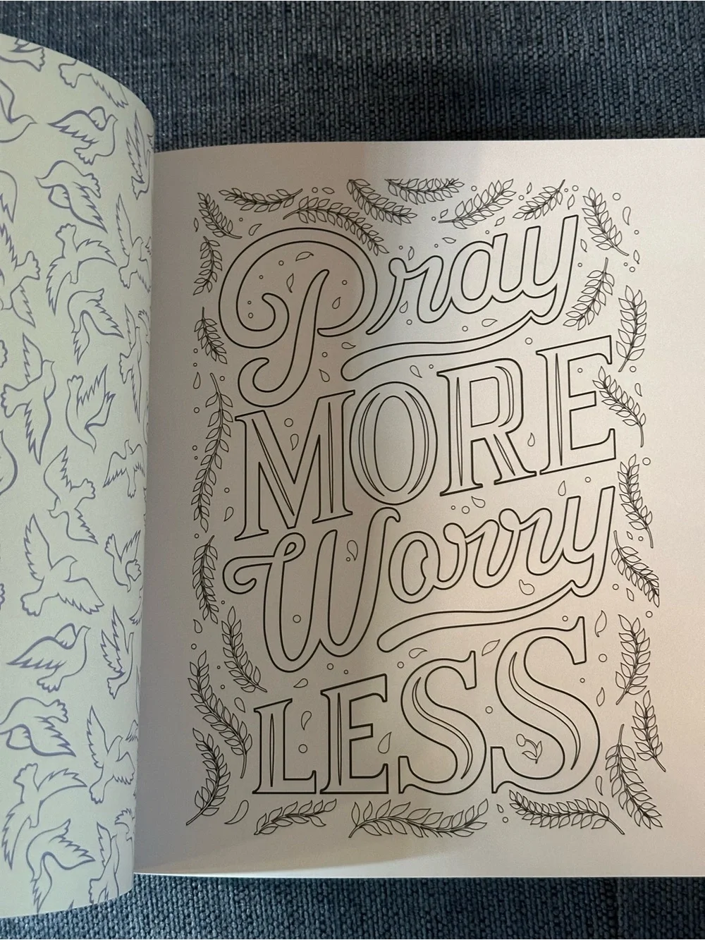 Faith & Devotion Inspirational Coloring Book & Bible Psalms Coloring Book